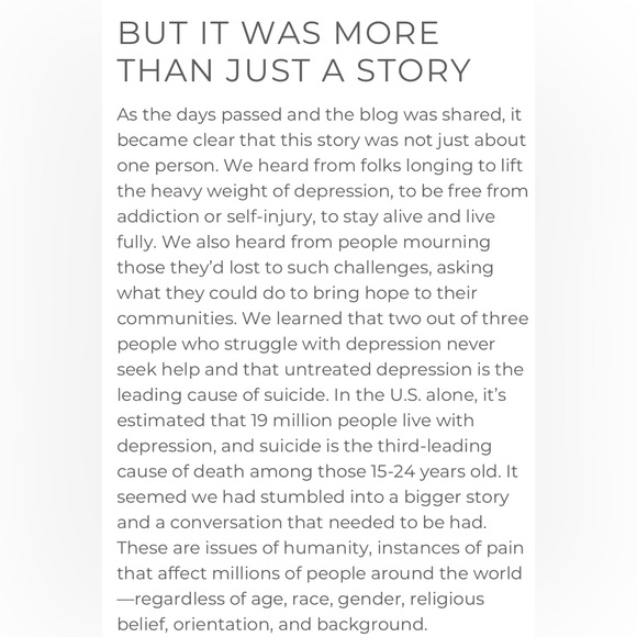 To Write Love on Her Arms, Size Medium - Picture 7 of 7